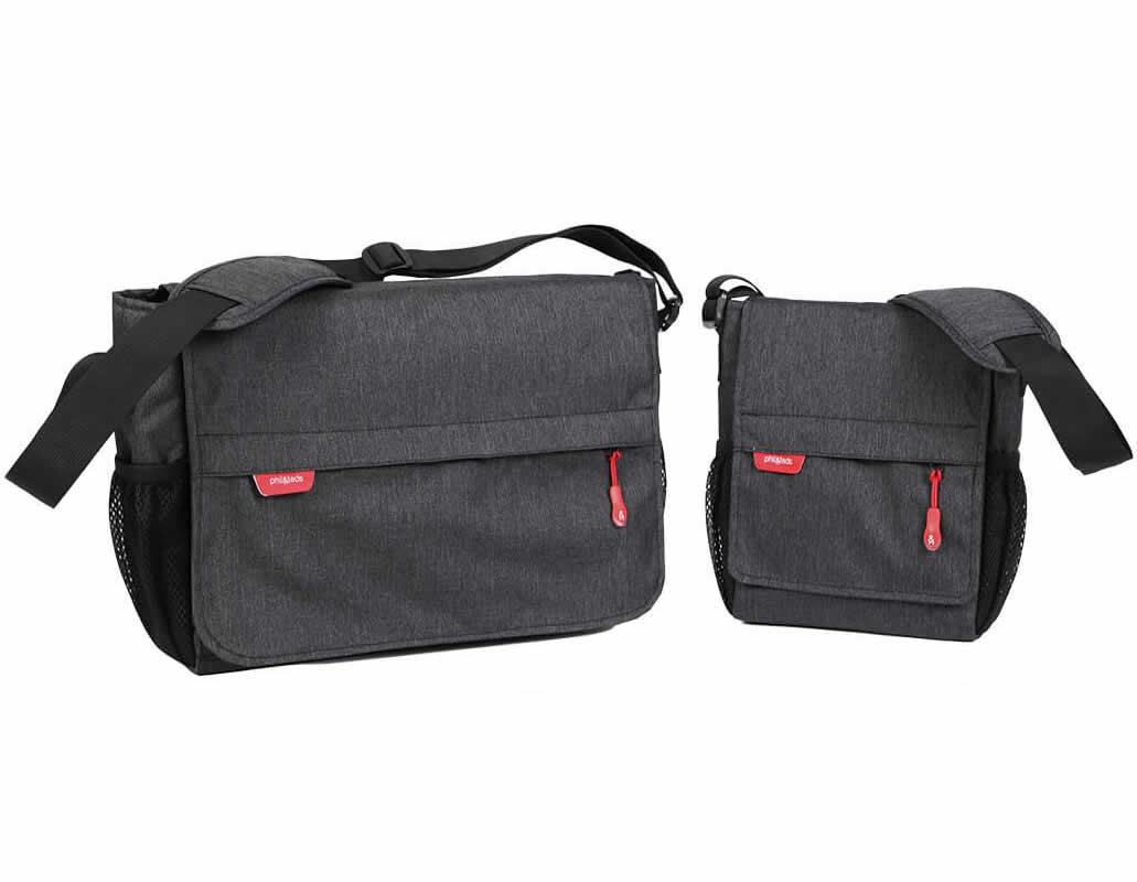 Phil & Teds Diddie Diaper Bag - Black - PT-STORAGE-DIDDIESET