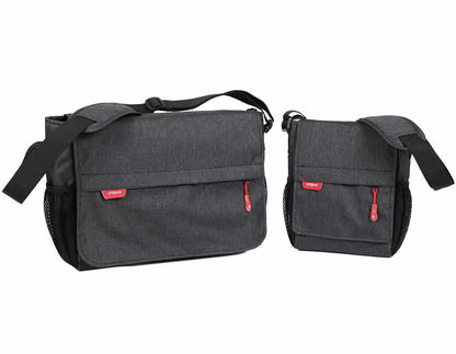 Phil & Teds Diddie Diaper Bag - Black - PT-STORAGE-DIDDIESET