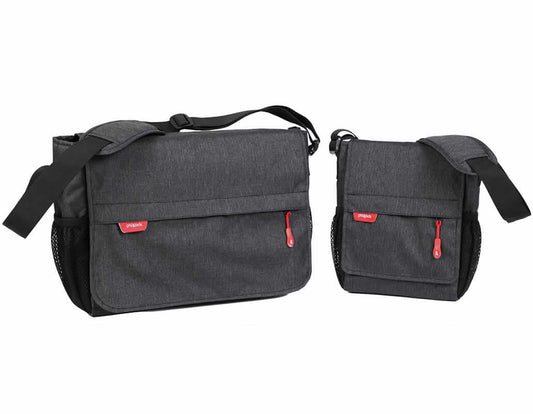 Phil & Teds Diddie Diaper Bag - Black - PT-STORAGE-DIDDIESET