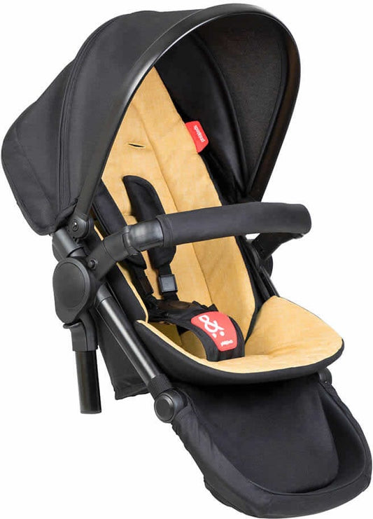 Phil & Teds Double Kit - Black/Butterscotch - PT-DOUBLEKIT-V6-5-BUTTER