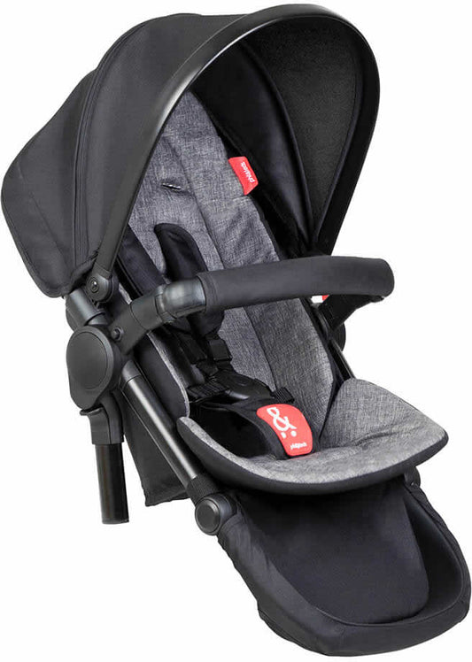 Phil & Teds Double Kit - Black/Charcoal - PT-DOUBLEKIT-V6-5-COAL