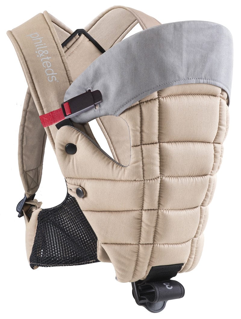 Phil & Teds Emotion Baby Carrier - Sand - CEM-V1-99