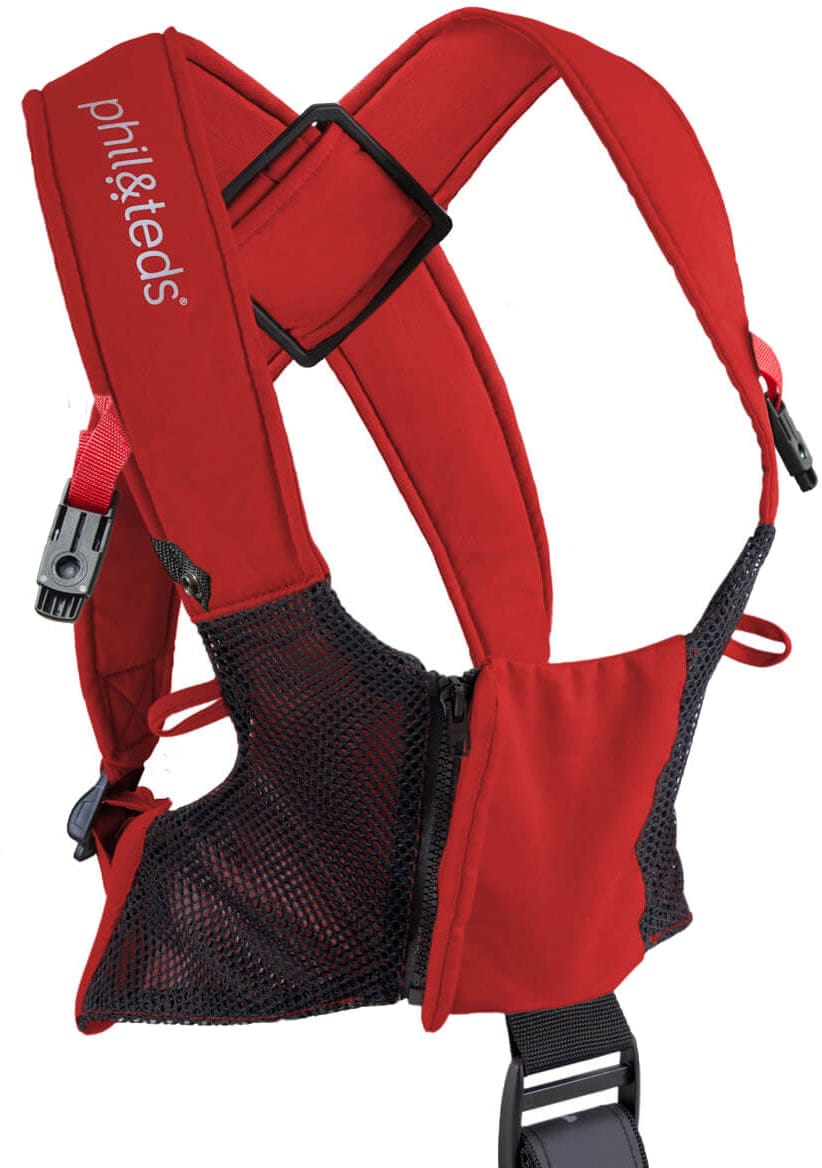 Phil & Teds Emotion Baby Carrier - Scarlet - CEM-V1-11
