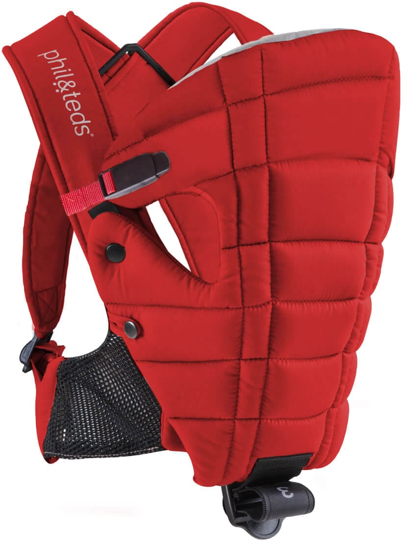Phil & Teds Emotion Baby Carrier - Scarlet - CEM-V1-11