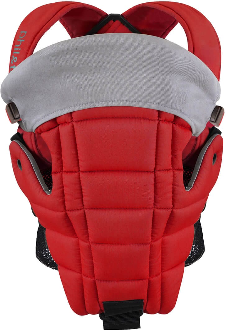 Phil & Teds Emotion Baby Carrier - Scarlet - CEM-V1-11
