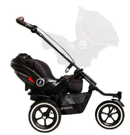 Phil & Teds Navigator 2 Double Kit Car Seat Adapter for Graco Snugride - TSDK1-V1-9999