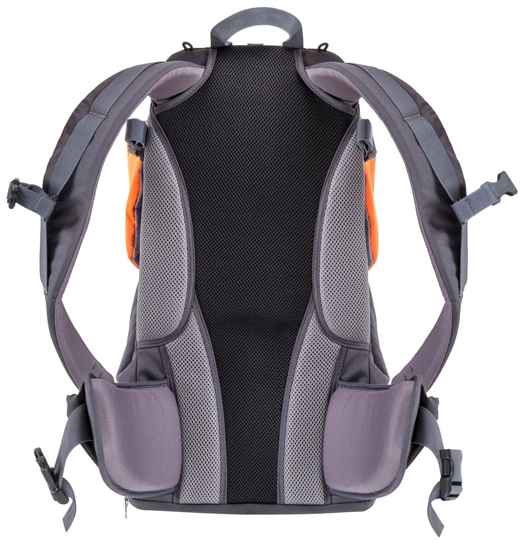 Phil & Teds Parade Backpack Diaper Bag Baby Carrier - Orange / Grey - CPA-V1-44