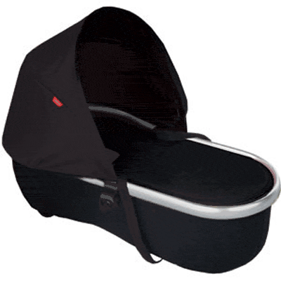 Phil & Teds Peanut Bassinet for Vibe in Black/Black - PNV55