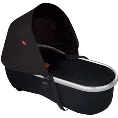 Phil & Teds Peanut Bassinet for Vibe in Black/Red - PNV511