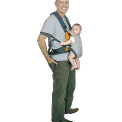 Phil & Teds Pepe Front Carrier in Orange/Charcoal - CP447v2