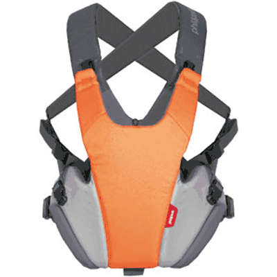 Phil & Teds Pepe Front Carrier in Orange/Charcoal - CP447v2