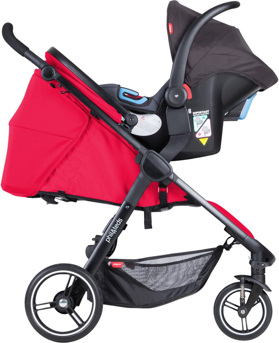 Phil & Teds Smart Buggy V3 - Cherry - SM-V3-19