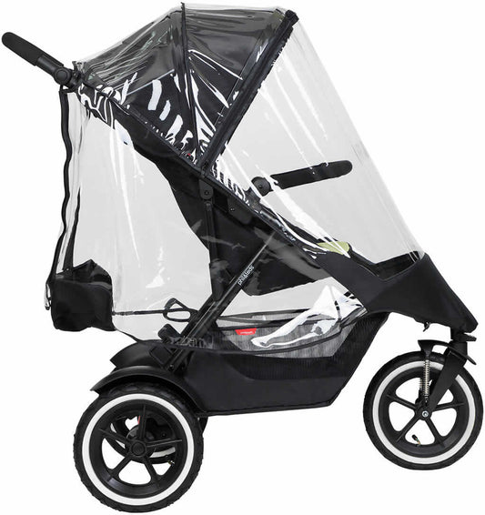 Phil & Teds Storm Cover for 2019+ Dot/Sport/Dash Strollers - PT-SPORT-STORMC-V6