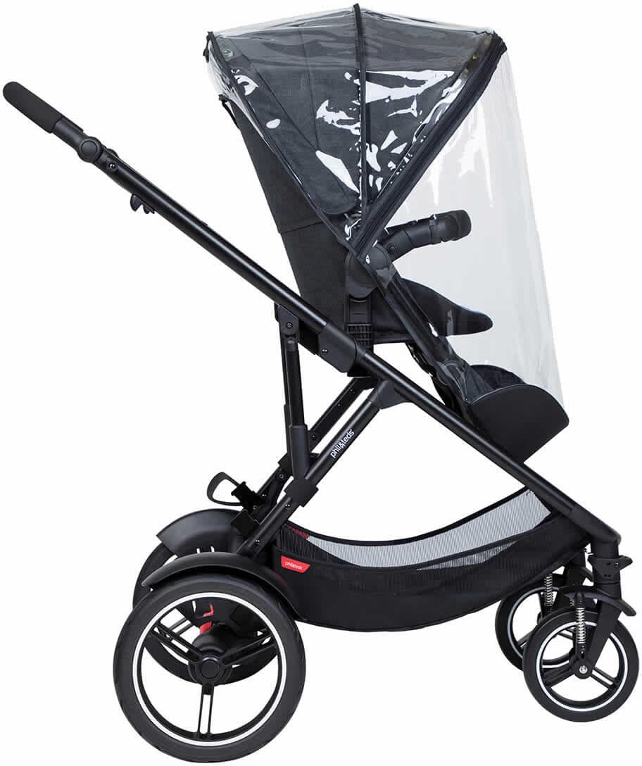 Phil & Teds Storm Cover for 2019 Double Kit & Voyage Strollers - PT-VOYAGER-STORMC-V6