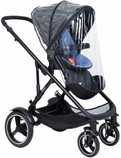 Phil & Teds Storm Cover for 2019 Double Kit & Voyage Strollers - PT-VOYAGER-STORMC-V6