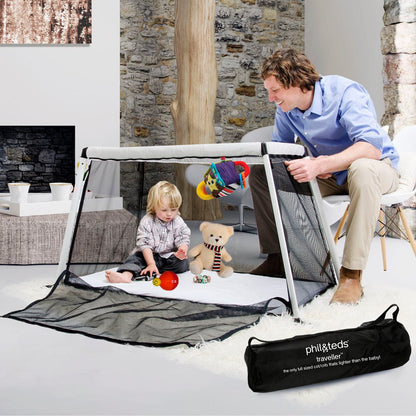 Phil & Teds Traveller Cot/Crib V3 - Black - TR-V3-5