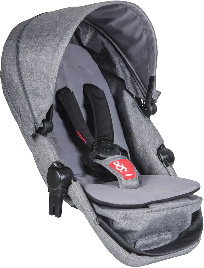 Phil & Teds Voyager Double Kit - Charcoal Marl - VOYDK-V1-7