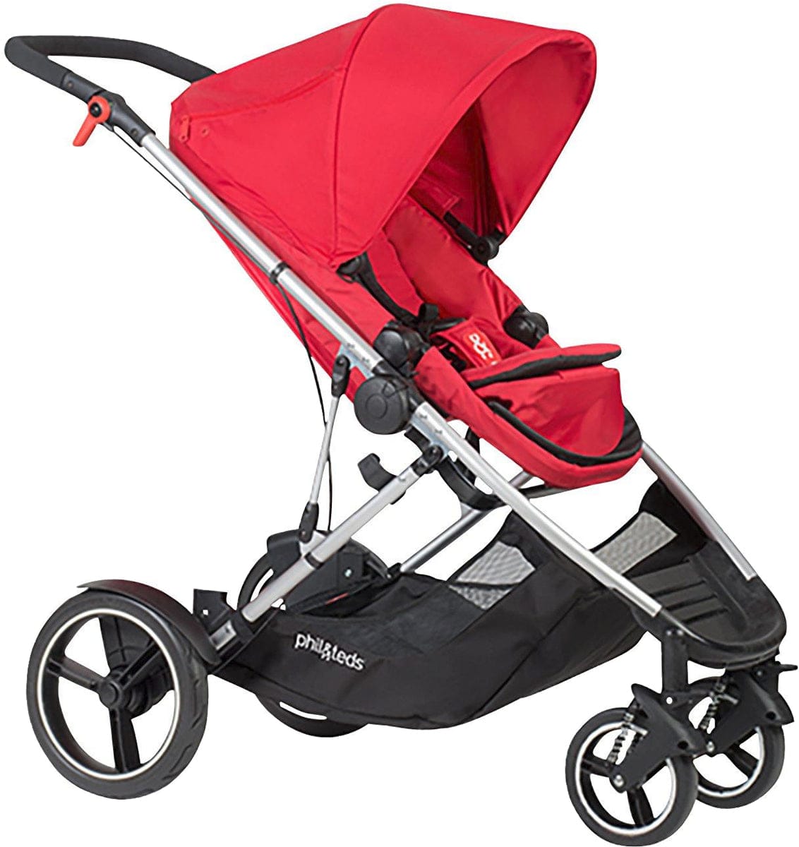 Phil & Teds Voyager Stroller - Red - VOY-V1-11