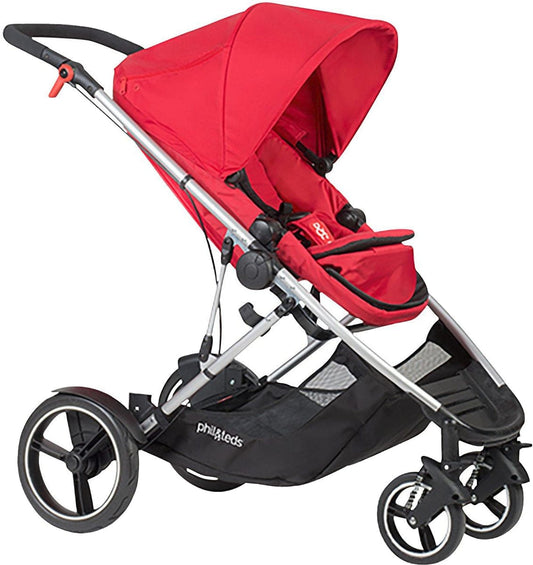 Phil & Teds Voyager Stroller - Red - VOY-V1-11