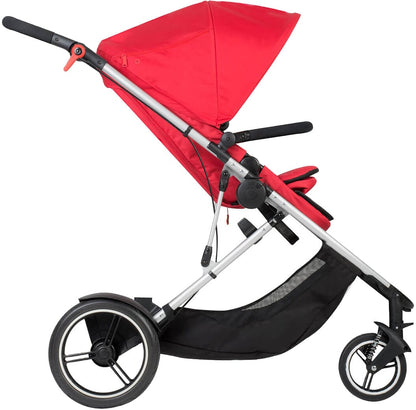 Phil & Teds Voyager Stroller - Red - VOY-V1-11
