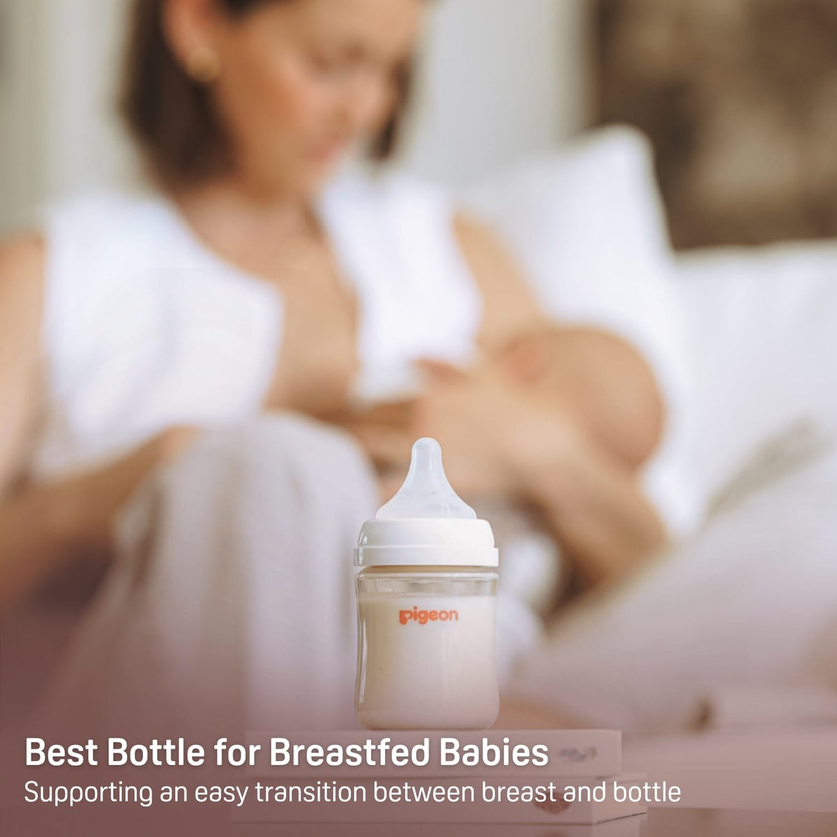 Pigeon Glass Wide Neck Baby Bottle, 8.1 oz - 2 Pack - Image 13