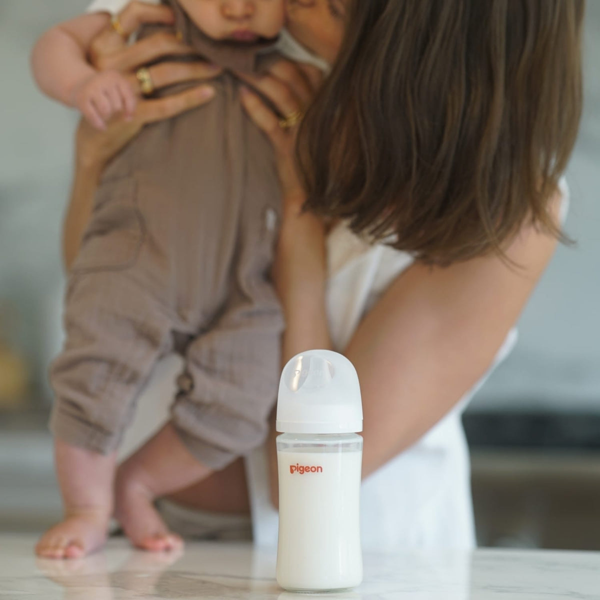 Pigeon Glass Wide Neck Baby Bottle, 8.1 oz - 2 Pack - Image 17