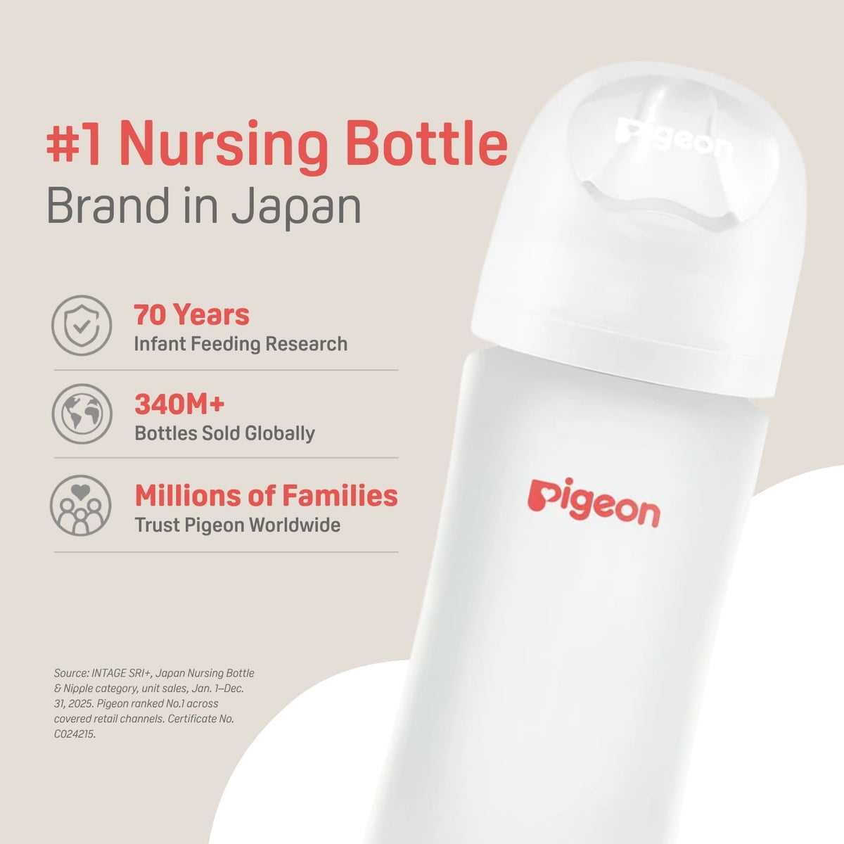 Pigeon Silicone Coated Glass Baby Bottle Wide Neck, 5 oz - 2 Pack - Image 7
