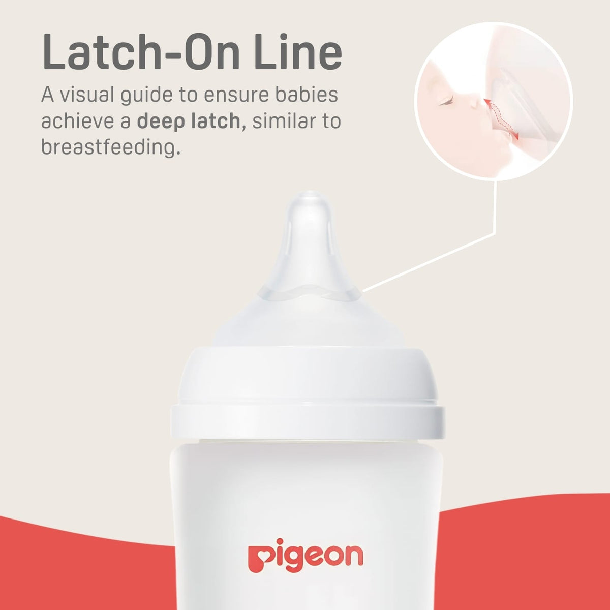 Pigeon Silicone Coated Glass Baby Bottle Wide Neck, 5 oz - 2 Pack - Image 5