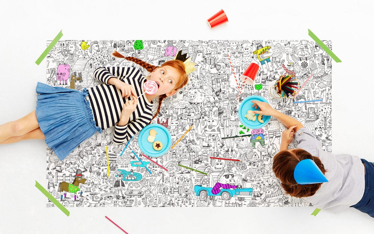 Pirasta Funny Farm Big Coloring Poster - 100104