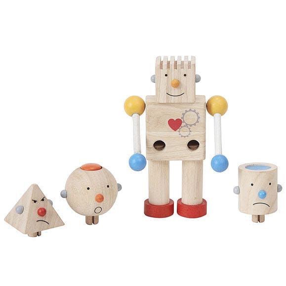 Plan Toys Build-A-Robot - 518300