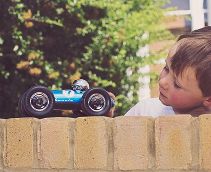 Playforever Midi Bonnie Race Car - Joules Blue - PL-MDI404