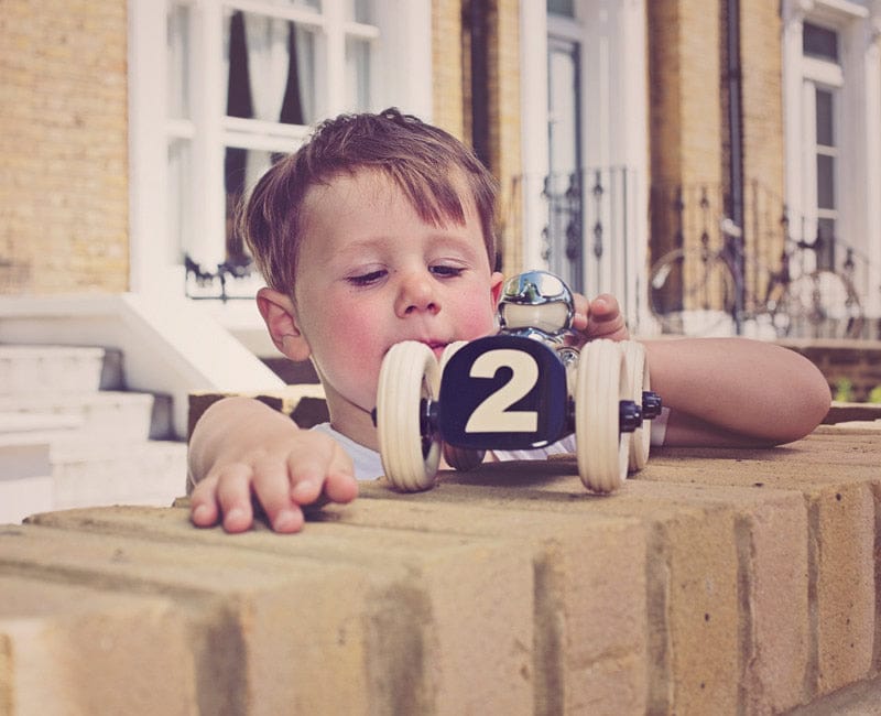 Playforever Midi Clyde Race Car - Midnight Navy - PL-MDI502