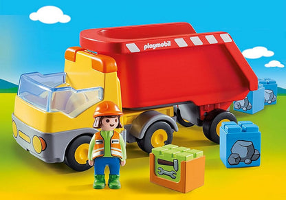 Playmobil 1-2-3 Dump Truck - 70126-PLAY