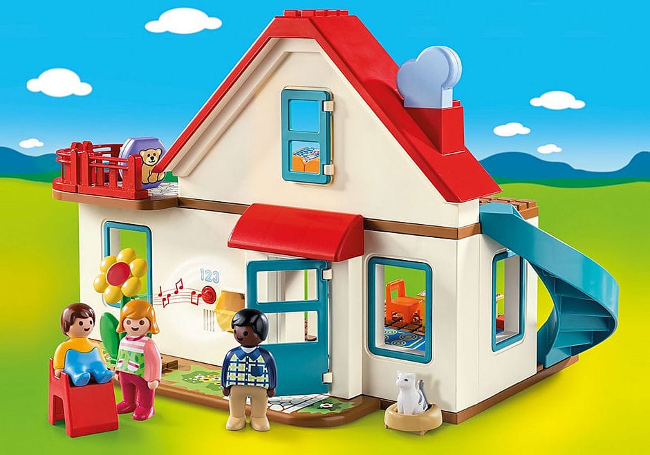 Playmobil 1-2-3 Family Home - 70129-PLAY