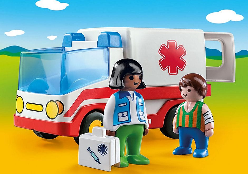 Playmobil 1-2-3 Rescue Ambulance