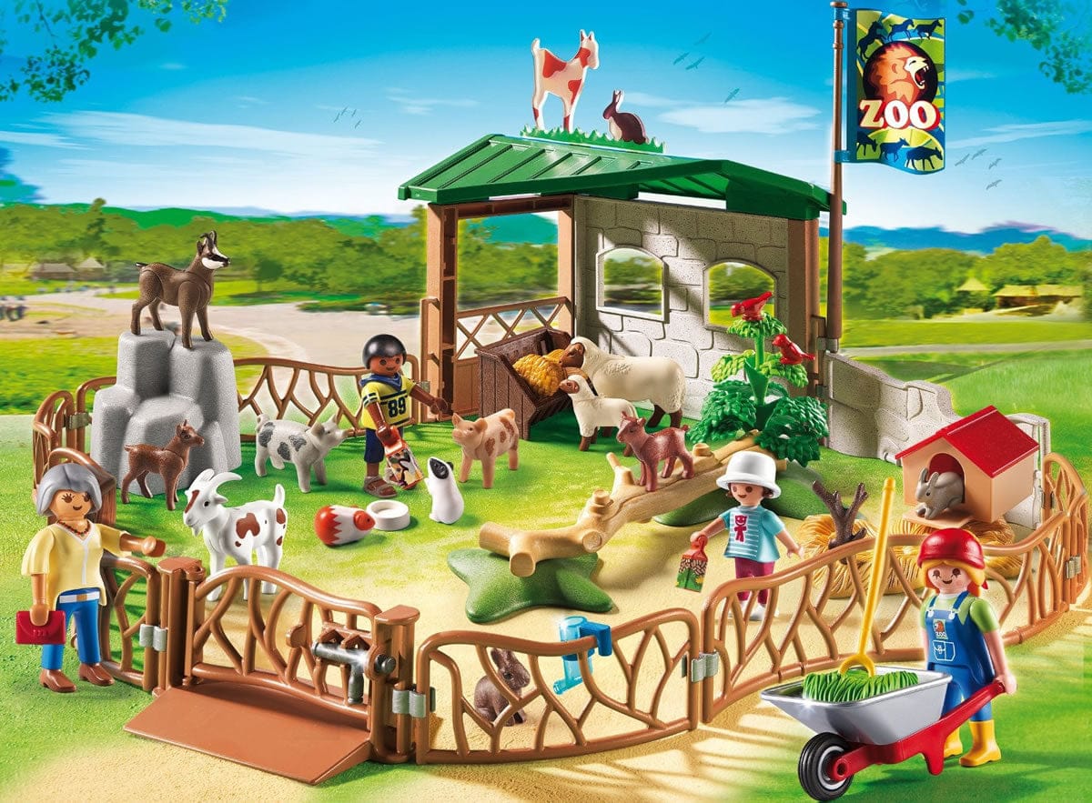 Playmobil Children's Petting Zoo - 6635-PLAY