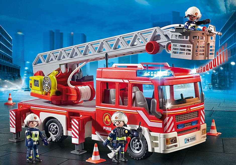 Playmobil City Action Fire Ladder Unit - 9463-PLAY