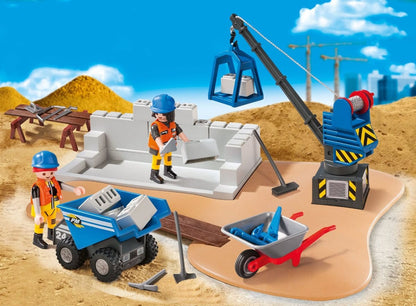 Playmobil Construction Site SuperSet - 6144-PLAY