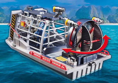Playmobil Enemy Airboat with Raptor - 9433-PLAY
