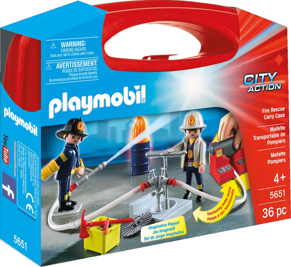 Playmobil Fire Rescue Carry Case