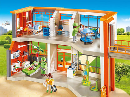 Playmobil Furnished Children's Hospital - 6657-PLAY