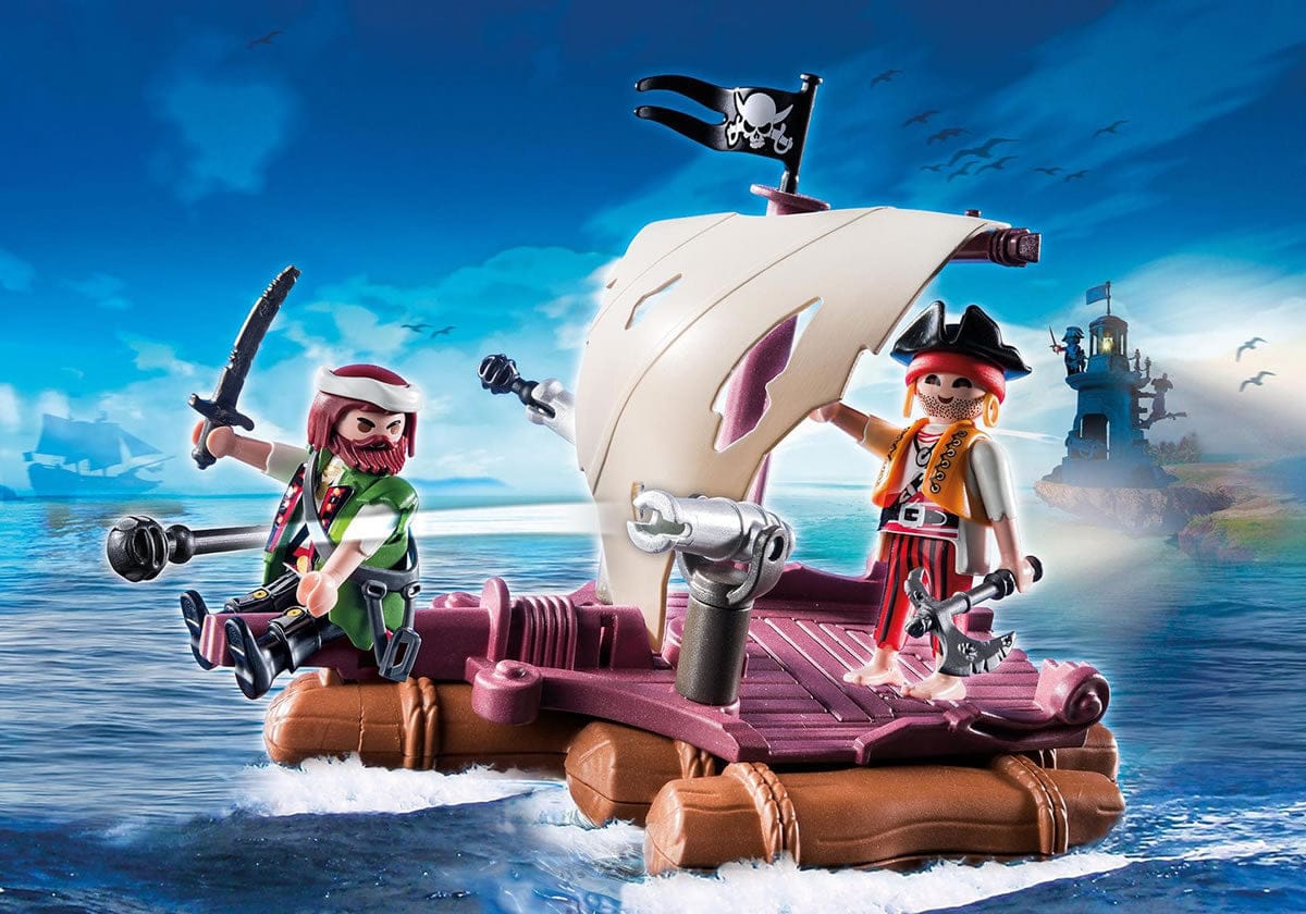 Playmobil Pirate Raft - 6682-PLAY