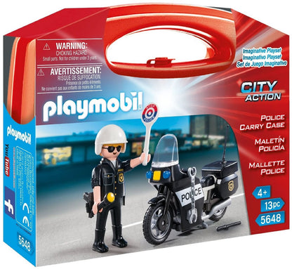 Playmobil Police Carry Case - 5648-PLAY