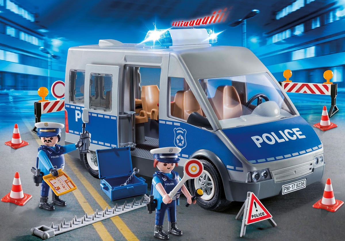 Playmobil Policemen with Van - 9236-PLAY