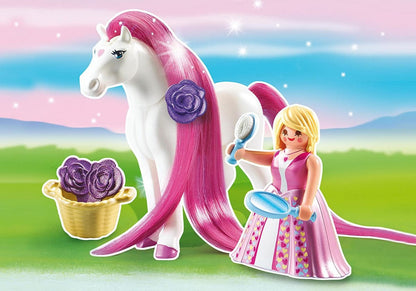 Playmobil Princess Rosalie & Horse - 6166-PLAY