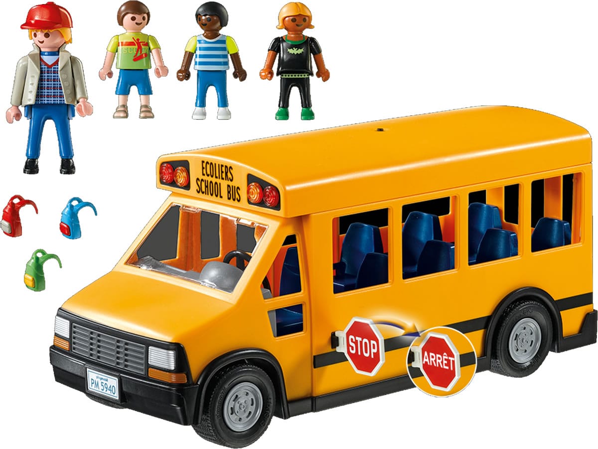 Playmobil School Bus - 5680-PLAY