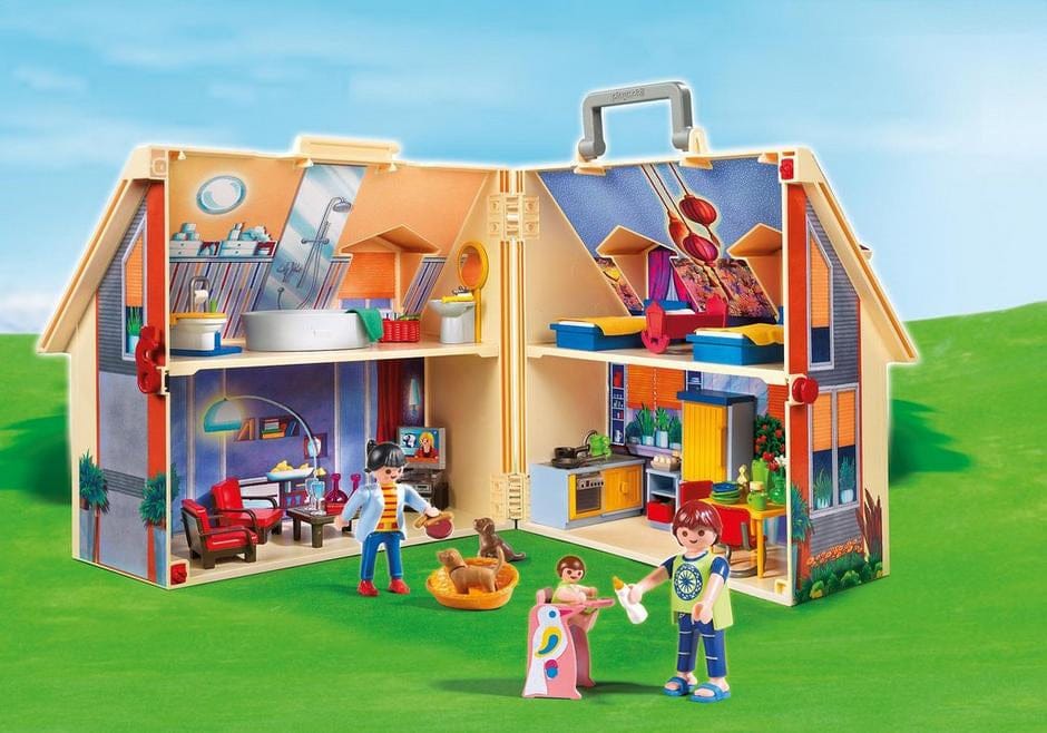 Playmobil Take Along Modern Doll House - 5167-PLAY