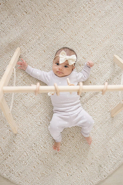 Poppyseed Play Wooden Baby Gym - Natural / Natural Wood Toys - NATGYM-HT-WOOD