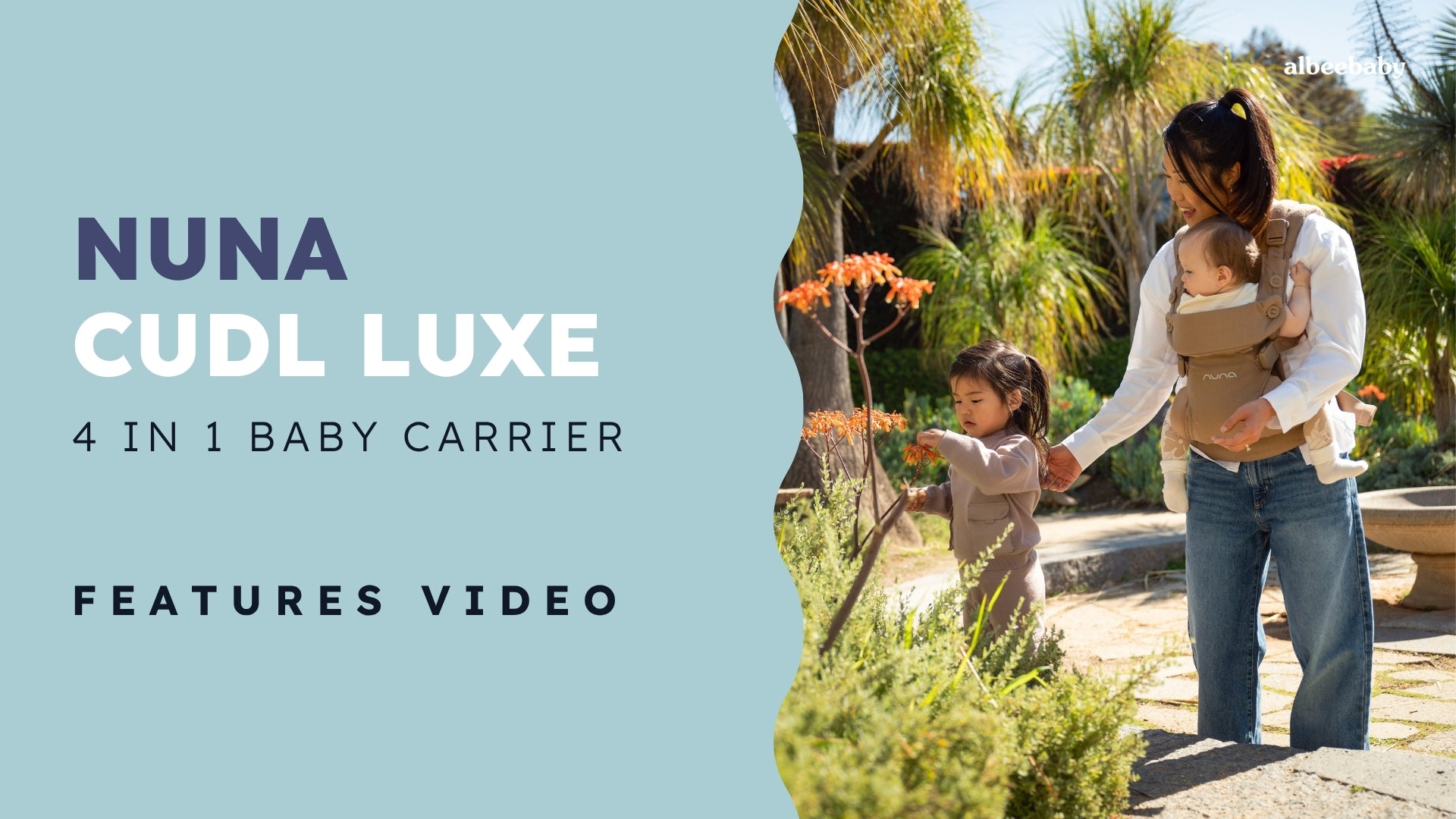 NUNA CUDL Luxe 4 in 1 Baby Carrier