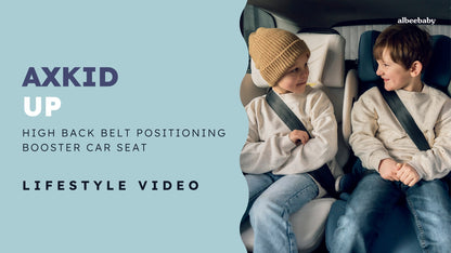 Axkid UP High Back Belt Positioning Booster Car Seat